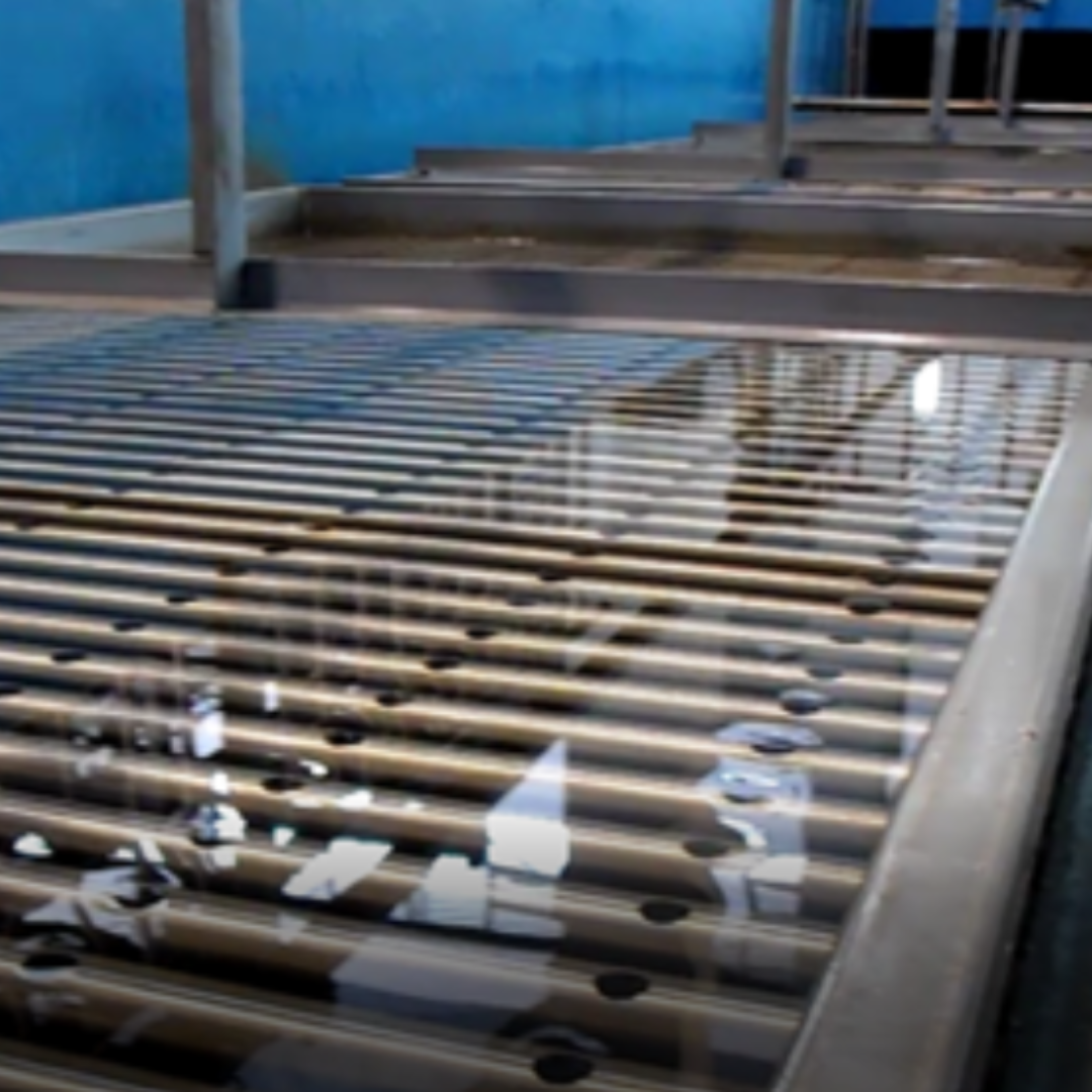 Water Treatment Facility Inclined Plate Settler Lamellar plate Clarifier