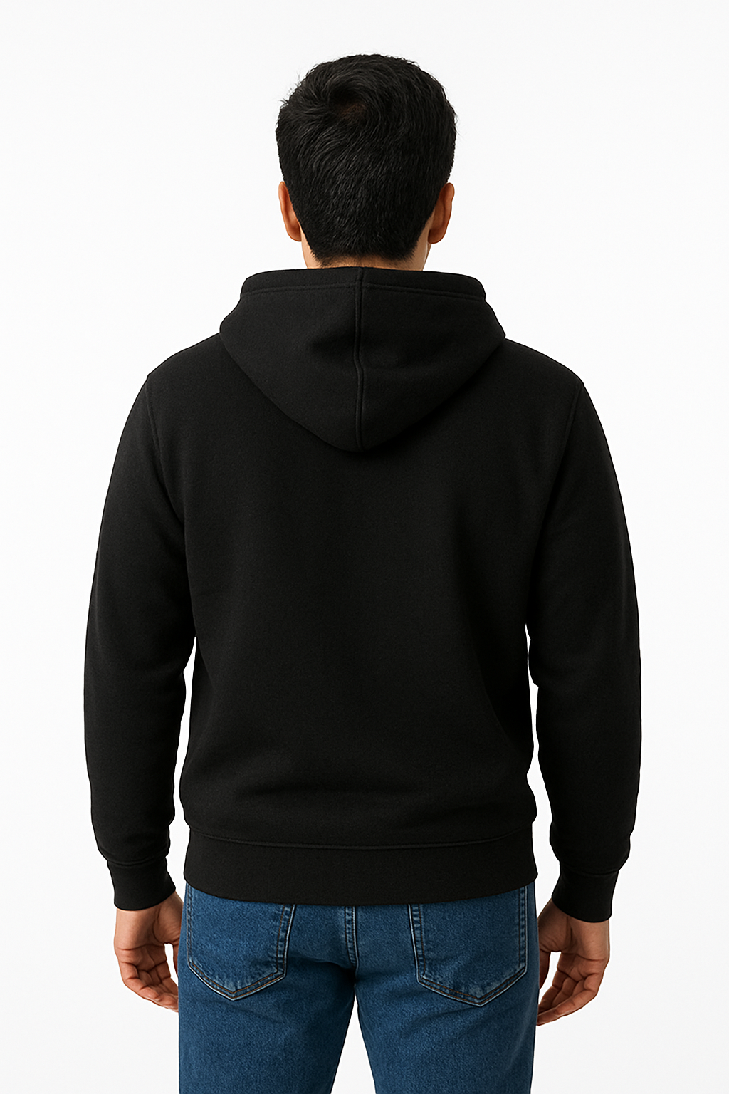 primium unisex 380gsm pullover cotton fleece plain hoodie.