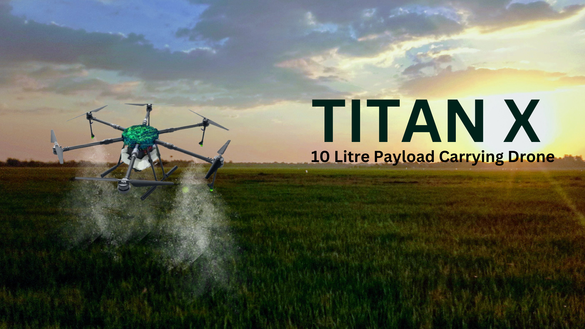 TITAN X - 10L Agriculture Drone